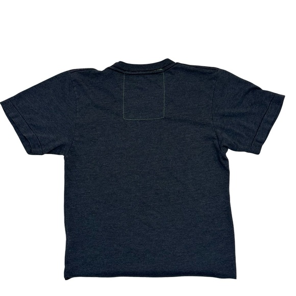 Aviator Nation Retro Logo Tee Rainbow Stripe Graphic Vintage Wash XS Surf Style - Picture 3 of 6